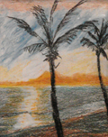 Artist Kevin Dowe's work was among the pieces at the Advocates' 10th Annual Art Exhibit